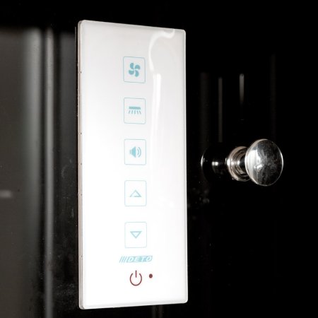 Душевая кабина Deto B01S LED BLACK 