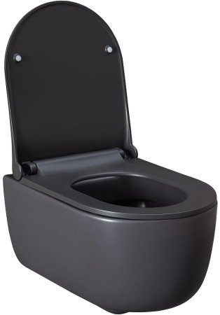 Унитаз Allen Brau Priority 4.31002.AN подвесной Антрацит без сиденья 