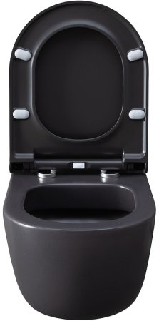 Унитаз Allen Brau Priority 4.31002.AN подвесной Антрацит без сиденья 