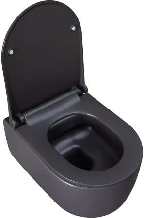 Унитаз Allen Brau Priority 4.31002.AN подвесной Антрацит без сиденья 