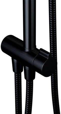 Душевая система Damixa Eclipse 931000300 Черная матовая 