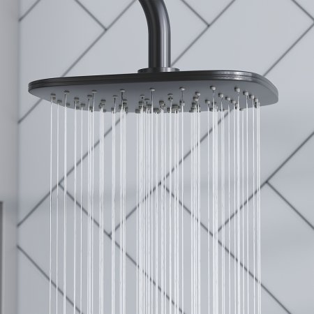 Душевая система Damixa Eclipse 931000300 Черная матовая 