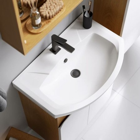 Тумба под раковину Aqwella Basic 65 BAS0106DZ Дуб золотой 