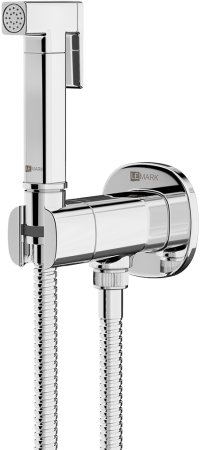 Смеситель Lemark Solo с гигиеническим душем, встраиваемый (LM7172C) 