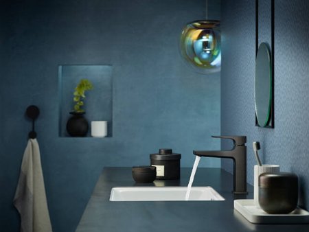 Смеситель для раковины Hansgrohe Metropol 32507340 Шлифованный черный хром 