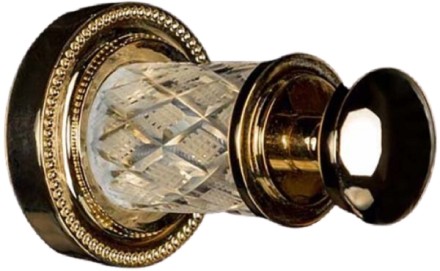 Крючок Boheme Murano Cristal 10906-CRST-G Золото 