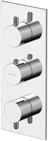 Душевая система Whitecross Y chrome YSET11CR с термостатом Хром 