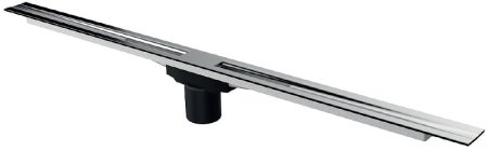 Душевой лоток Berges Simpel 800 091112 с решеткой Хром глянец 