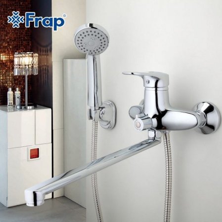 Смеситель для ванны Frap H04 F2204 универсальный Хром 