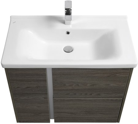 Тумба под раковину Aquaton Стоун 80 1A228201SXC80 подвесная Грецкий орех 