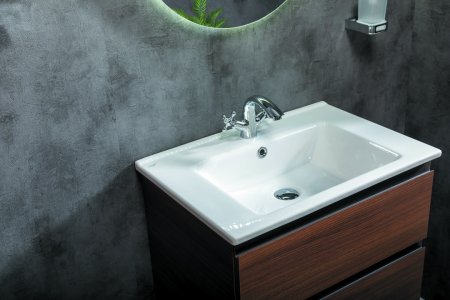 Тумба с раковиной Capolda 65 dark wood 