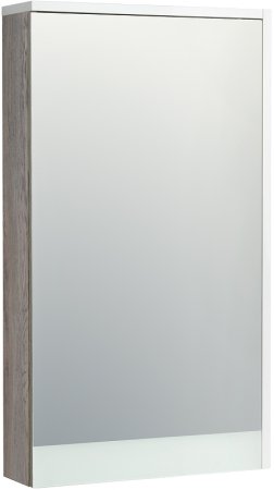 Зеркальный шкаф Aquaton Эмма 46 1A221802EAD80 Белый Дуб наварра 