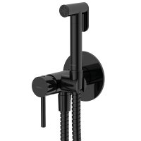Гигиенический душ Omnires SYSYBI2BL со смесителем, черный полуматовый