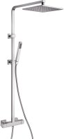 Душевая система Paini Dax 84CR689TH3SQP1 с термостатом Хром Душевая система Paini Dax 84CR689TH3SQP1 с термостатом Хром