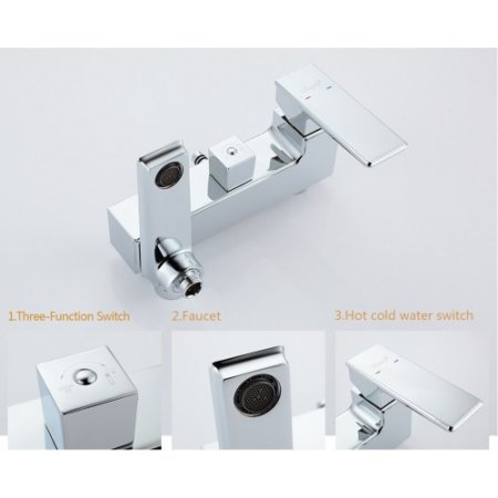 Душевая система Faop A2406 хром 