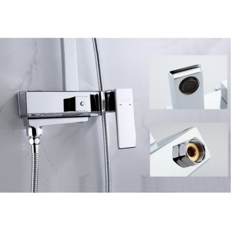 Душевая система Faop A2406 хром 