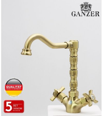 Cмеситель для кухни GANZER OTTO GZ15022D BRONZE 