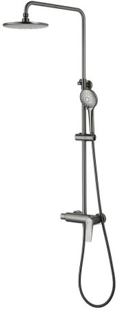 Душевая система Lemark Bronx LM3760GM Графит 