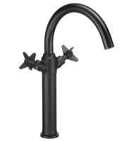 Смеситель для раковины высокий Deante TEMISTO BQT_N25D чёрный матовый Смеситель для раковины высокий Deante TEMISTO BQT_N25D чёрный матовый