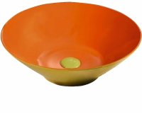 Раковина-чаша Melana 38 MLN-T4006-B6+B3 Желтая Красная