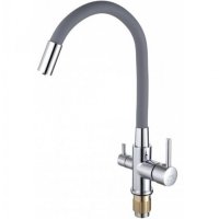 Смеситель для кухни с гибким изливом HANSEN HL15080P Хром