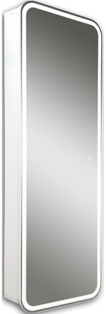 Зеркальный шкаф Azario Понтианак 45 LED-00002360 с подсветкой Белый 