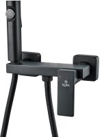 Гигиенический душ со смесителем Rose R1805H-1, черный