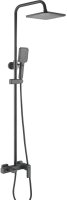 Душевая система Shevanik S8836H, черный Душевая система Shevanik S8836H, черный