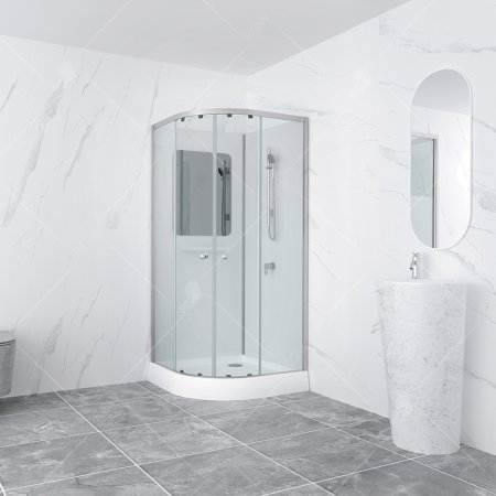 Душевая кабина RGW Andaman AN-208 80x80х200 см, профиль хром матовый 