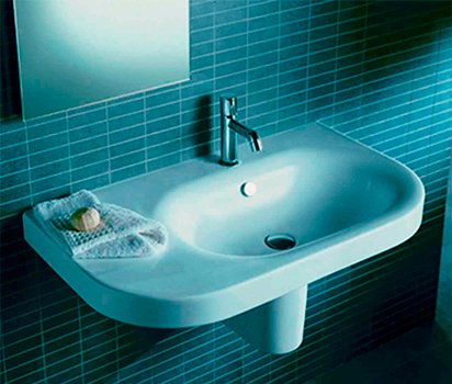 Раковина Hatria Daytime DX 86 см, R 