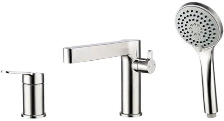 Смеситель на борт ванны Gappo G99-30 G1199-30 Сатин 