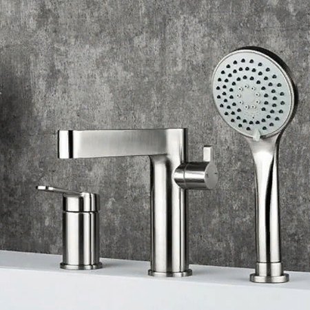 Смеситель на борт ванны Gappo G99-30 G1199-30 Сатин 