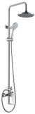 Душевая система Abber AF8014 Хром 