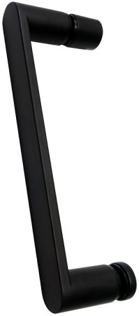 Душевая дверь Abber Sonnenstrand 100 AG04100B профиль Черный стекло прозрачное 