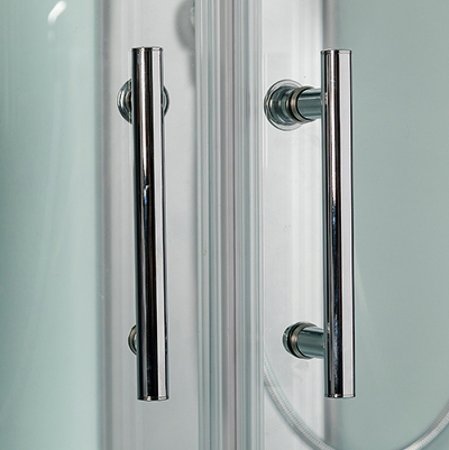 Душевая кабина WeltWasser WW500 Emmer 12055-2 120х120 10000004656 профиль Хром стекло прозрачное 