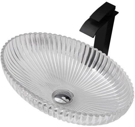 Раковина-чаша Abber Glas 51 AK2304 прозрачная 