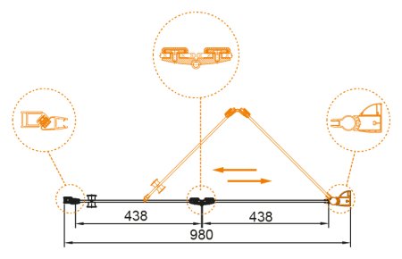Душевая дверь в нишу Cezares Elena BS12 100 P Cr L 