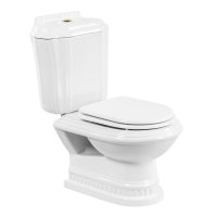 Унитаз-компакт Cezares King Palace золото с CZR-T-163-M-S-G