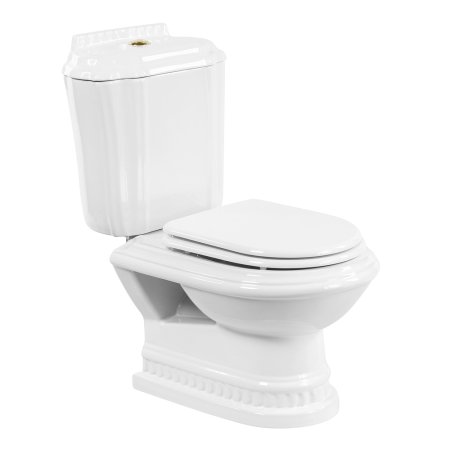 Унитаз-компакт Cezares King Palace золото с CZR-T-163-M-S-G 