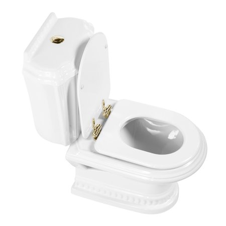 Унитаз-компакт Cezares King Palace золото с CZR-T-163-M-S-G 