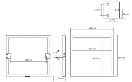 Косметическое зеркало Bemeta Help program 301401041 откидное, глянцевое 