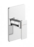 Смеситель для душа встраиваемый на 1 потока Bravat Phillis PB856101CP-ENG, хром