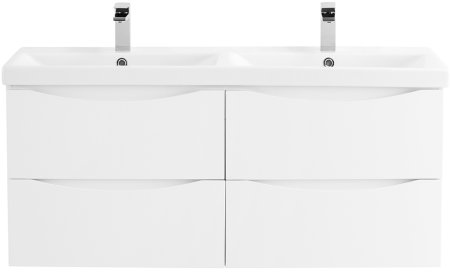 База под раковину подвесная с четырмя ящиками BelBagno MARINO-CER-1200-4C-SO-2-BO-P Bianco Opaco 