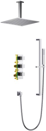 Встраиваемая душевая система с термостатом TIMO Selene SX-2229/00SM, хром 