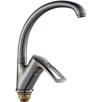 Смеситель однорычажный для кухни сатин HAIBA CRON CN77318-RS