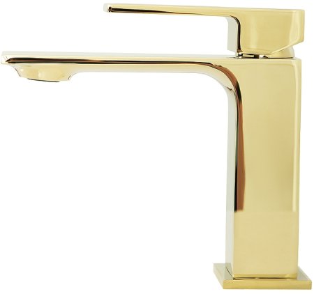 Смеситель для раковины BelBagno Luce LUC-LVM-ORO Золото 