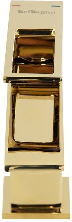 Смеситель для раковины BelBagno Luce LUC-LVM-ORO Золото 
