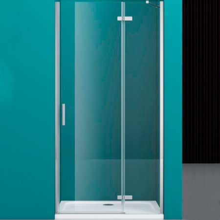 Душевая дверь BelBagno Kraft 100 KRAFT-B-12-60/40-C-Cr-R профиль Хром стекло прозрачное 