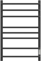 Полотенцесушитель электрический Point Сатурн PN90858B П8 500x800 диммер справа, черный