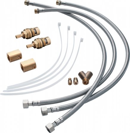 Смеситель Axor Citterio для раковины, с подводкой 